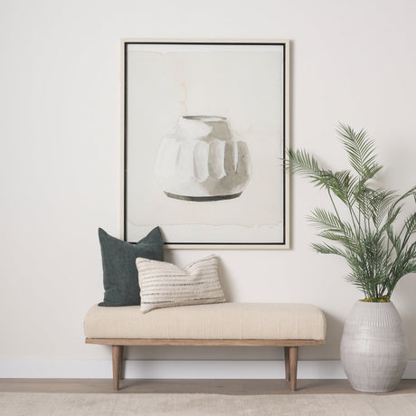 Vessel I by Mercana Studio a Hand Embellished Textured Framed Art Print Matted under Glass by Mercana at Eve Furniture