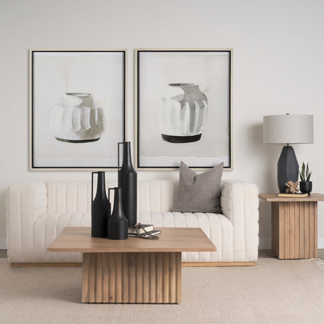 Vessel I by Mercana Studio a Hand Embellished Textured Framed Art Print Matted under Glass by Mercana at Eve Furniture