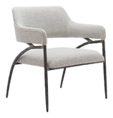 Vesterboro Gray Accent Chair by Zuomod at Eve Furniture