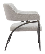 Vesterboro Gray Accent Chair by Zuomod at Eve Furniture