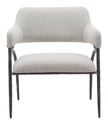 Vesterboro Gray Accent Chair by Zuomod at Eve Furniture