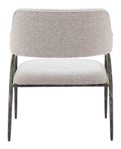 Vesterboro Gray Accent Chair by Zuomod at Eve Furniture