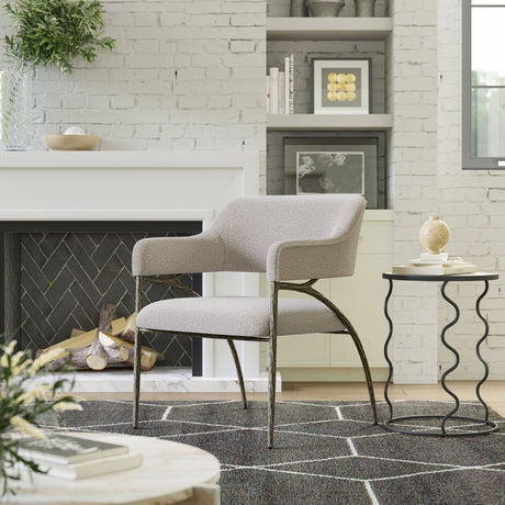 Vesterboro Gray Accent Chair by Zuomod at Eve Furniture