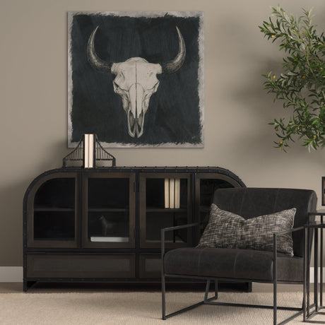 Vestige by Mercana Studio Hand-Embellished Textured Artwork by Mercana at Eve Furniture