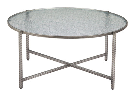 Vetro Silver Coffee Table by Zuomod at Eve Furniture