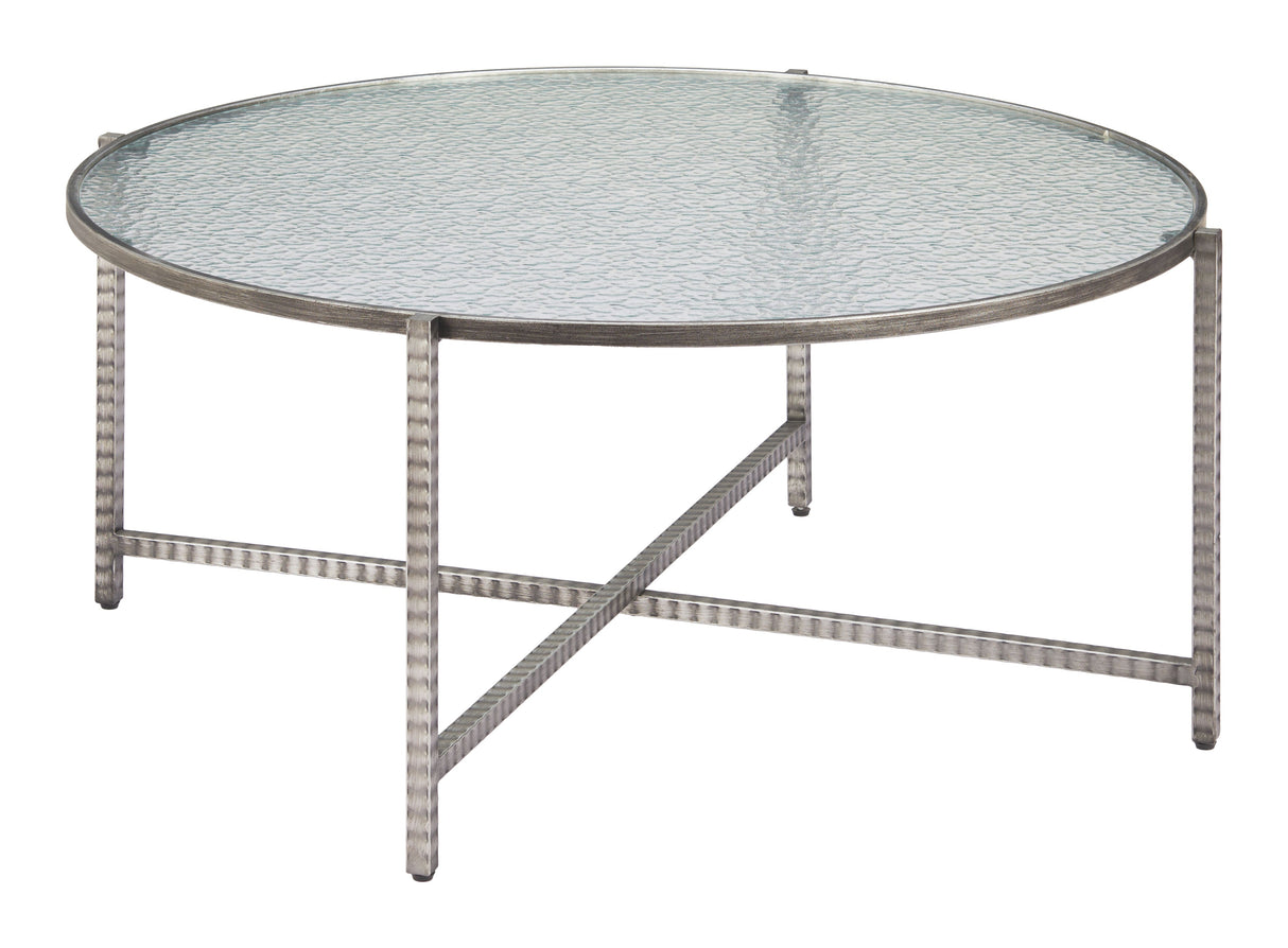 Vetro Silver Coffee Table by Zuomod at Eve Furniture