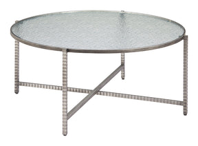 Vetro Silver Coffee Table by Zuomod at Eve Furniture