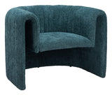 Viana Aquamarine Accent Chair by Zuomod at Eve Furniture