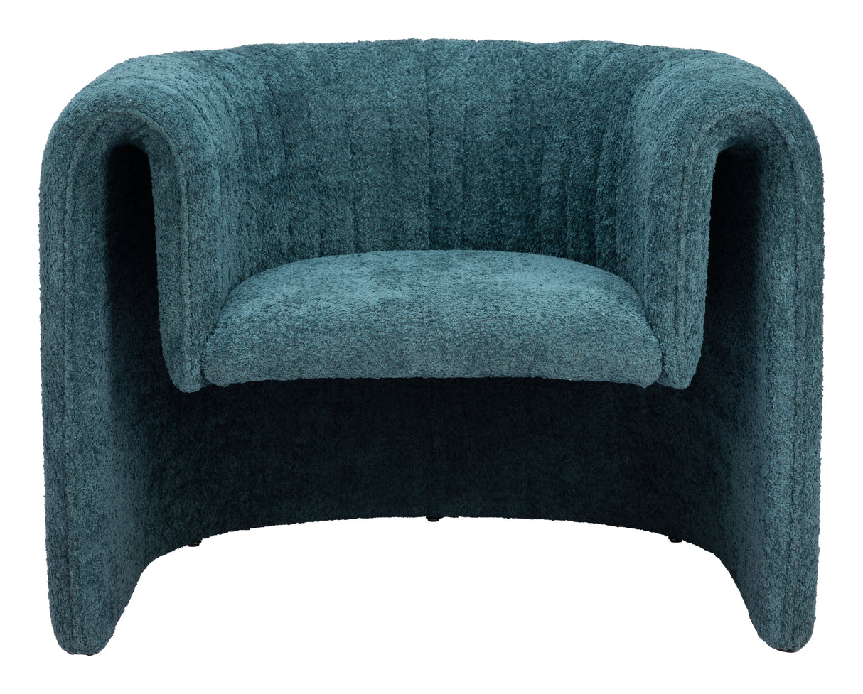Viana Aquamarine Accent Chair by Zuomod at Eve Furniture