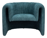 Viana Aquamarine Accent Chair by Zuomod at Eve Furniture