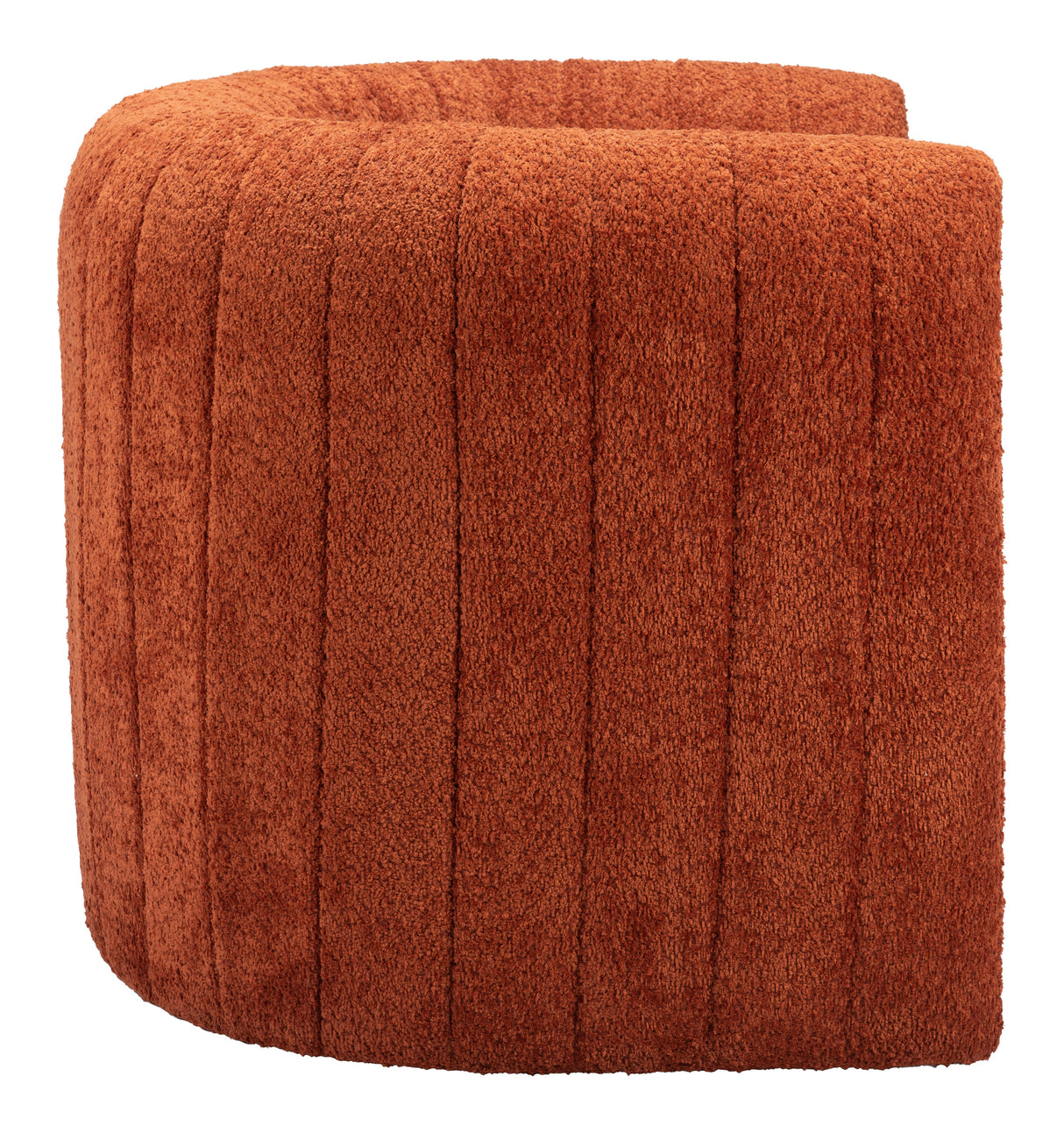 Viana Burnt Orange Accent Chair by Zuomod at Eve Furniture