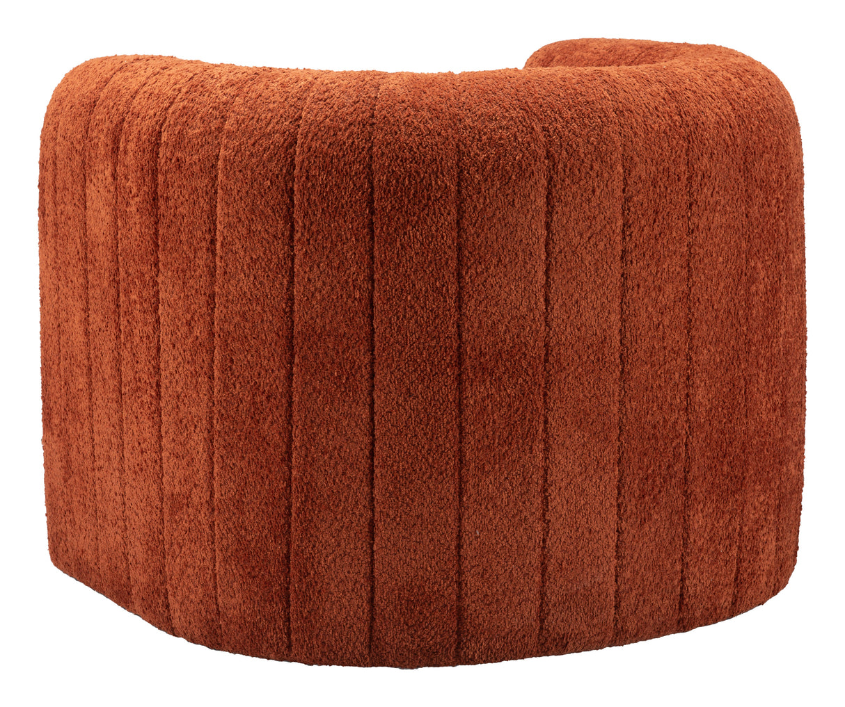 Viana Burnt Orange Accent Chair by Zuomod at Eve Furniture