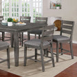 Viana Gray Counter Height Table by Furniture of America at Eve Furniture