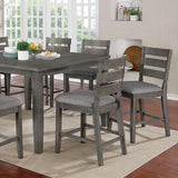 Viana Gray Counter Height Table by Furniture of America at Eve Furniture