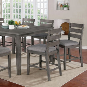 Viana Gray Counter Height Table by Furniture of America at Eve Furniture