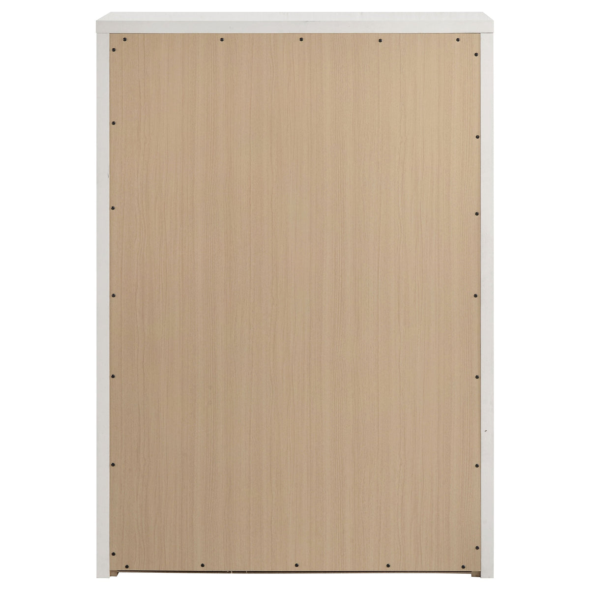 Viana White High Gloss Chest by Coaster at Eve Furniture