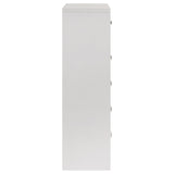 Viana White High Gloss Chest by Coaster at Eve Furniture