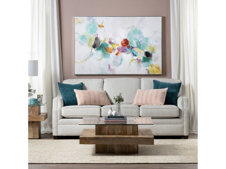 Vibrant Rings Multi Canvas by Crestview at Eve Furniture