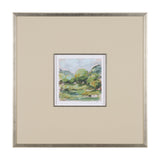 Vibrant View I by Mercana Studio a Hand Embelished Textured Framed Art Print Matted under Glass by Mercana at Eve Furniture