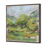 Vibrant View I by Mercana Studio a Hand Embellished Textured Canvas by Mercana at Eve Furniture