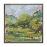 Vibrant View I by Mercana Studio a Hand Embellished Textured Canvas by Mercana at Eve Furniture
