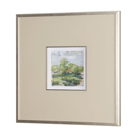 Vibrant View II by Mercana Studio a Hand Embelished Textured Framed Art Print Matted under Glass by Mercana at Eve Furniture