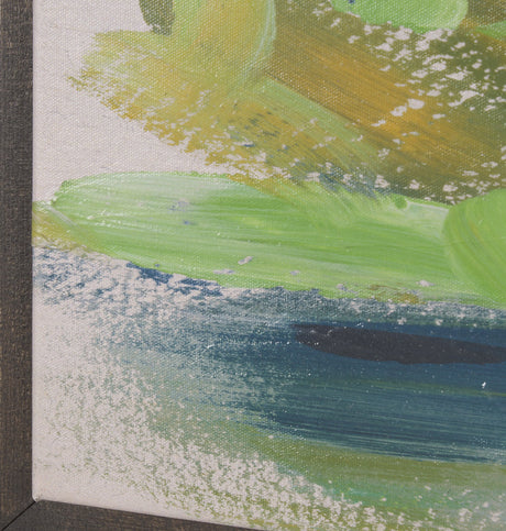 Vibrant View II by Mercana Studio a Hand Embellished Textured Canvas by Mercana at Eve Furniture