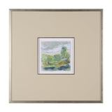 Vibrant View IV by Mercana Studio a Hand Embelished Textured Framed Art Print Matted under Glass by Mercana at Eve Furniture