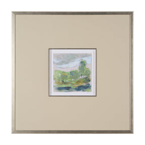 Vibrant View IV by Mercana Studio a Hand Embelished Textured Framed Art Print Matted under Glass by Mercana at Eve Furniture