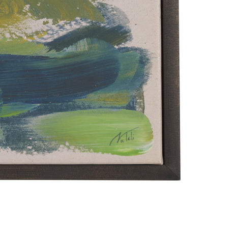 Vibrant View IV by Mercana Studio a Hand Embellished Textured Canvas by Mercana at Eve Furniture