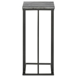 Vicente Gray Accent Table with Marble Top