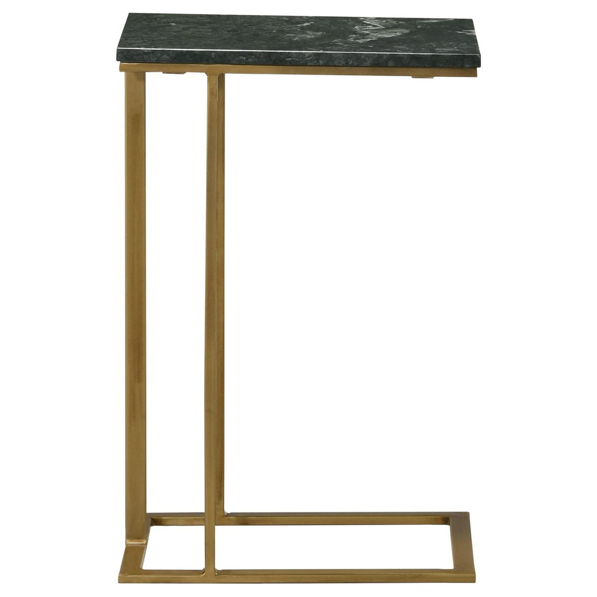 Vicente Gray Accent Table with Marble Top by Coaster at Eve Furniture