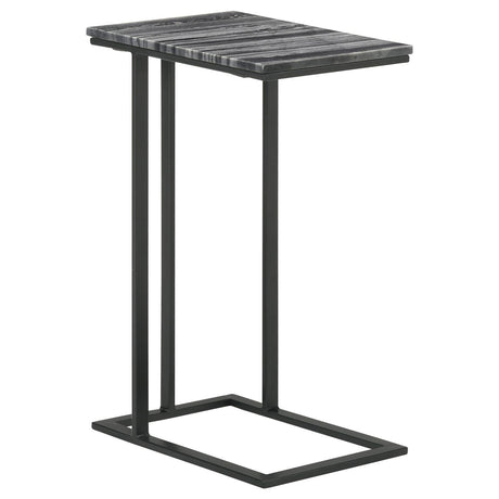 Vicente Gray Accent Table with Marble Top by Coaster at Eve Furniture