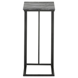 Vicente Gray Accent Table with Marble Top by Coaster at Eve Furniture