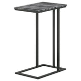 Vicente Gray Accent Table with Marble Top by Coaster at Eve Furniture