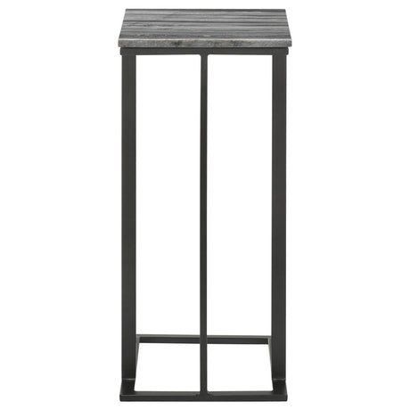 Vicente Gray Accent Table with Marble Top by Coaster at Eve Furniture