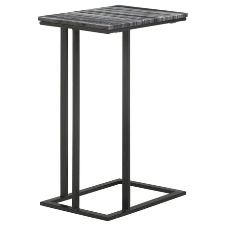 Vicente Gray Accent Table with Marble Top by Coaster at Eve Furniture