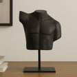 Victor Aged Black Cast Alumiinum Sculpture by MOES at Eve Furniture