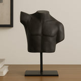 Victor Aged Black Cast Alumiinum Sculpture by MOES at Eve Furniture
