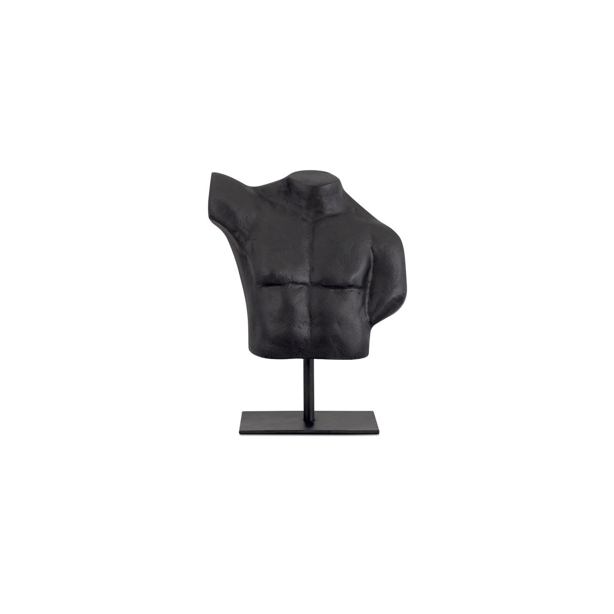 Victor Aged Black Cast Alumiinum Sculpture by Moe's Home at Eve Furniture