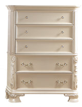 Victoria Biege/Pearl Bedroom Collection by Cosmos Furniture at Eve Furniture