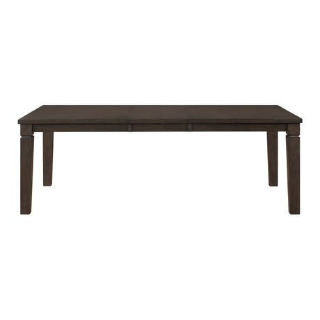 Victoria Dark Espresso Dining Table by Homelegance at Eve Furniture