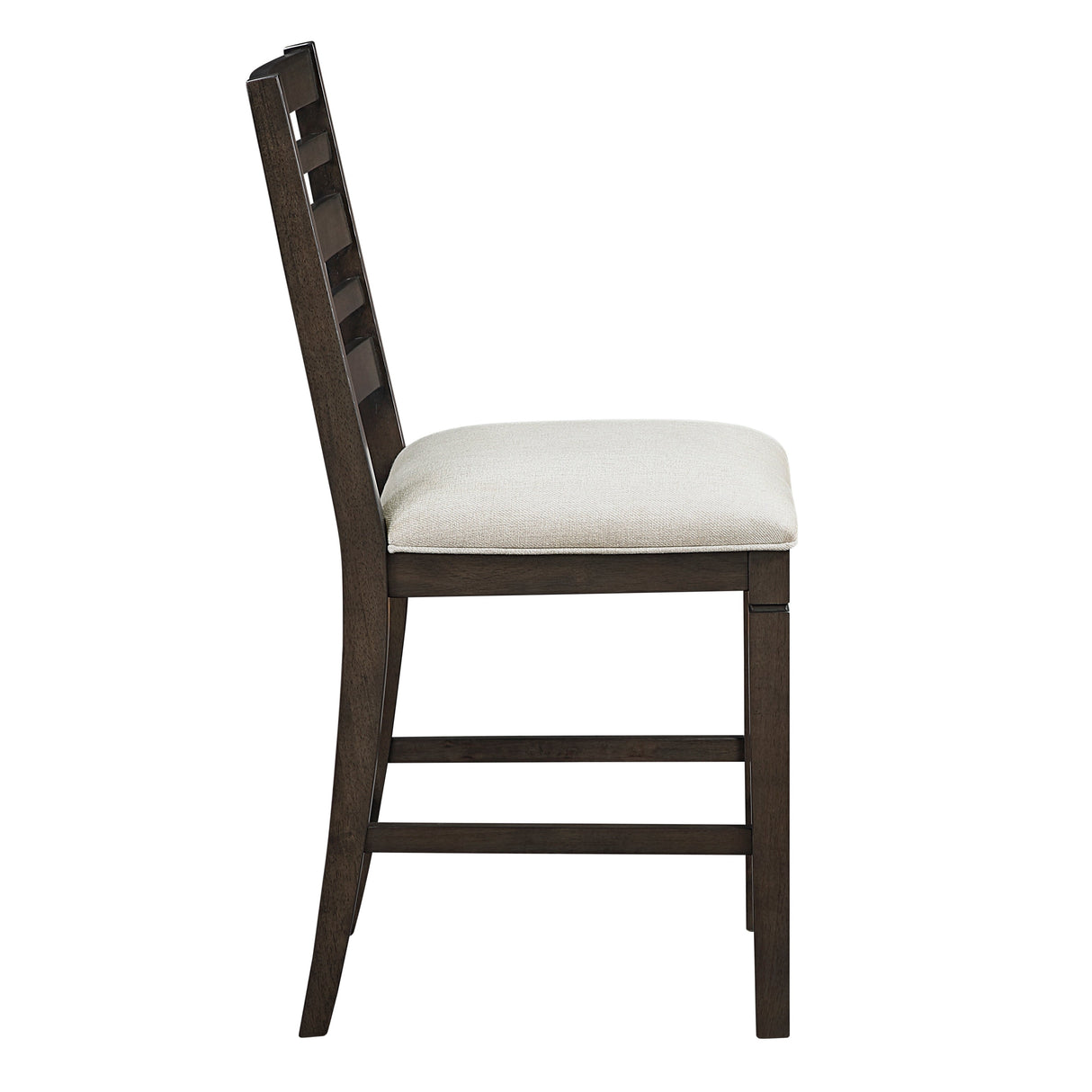 Victoria Espresso/Beige Counter Height Chair, Set of 2 by Homelegance at Eve Furniture