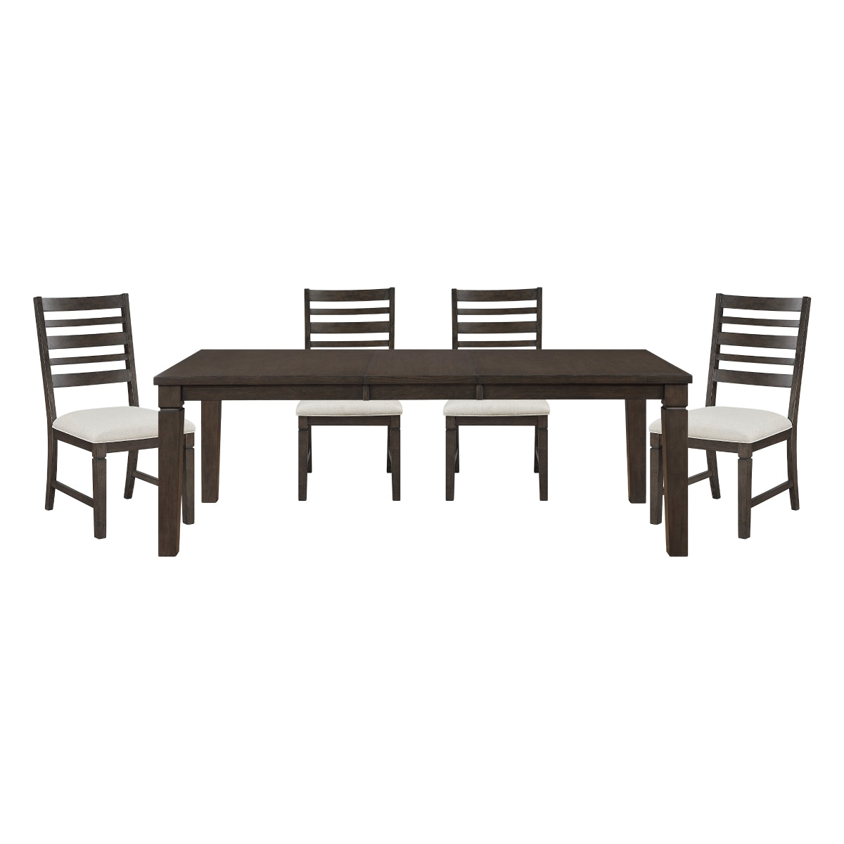 Victoria Espresso/Beige Dining Room Set by Homelegance at Eve Furniture