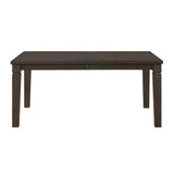 Victoria Espresso/Beige Dining Room Set by Homelegance at Eve Furniture