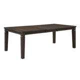 Victoria Espresso/Beige Dining Room Set by Homelegance at Eve Furniture