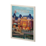 Victoria Go Canada (L) by Mercana Studio a Hand Embellished Decograph Framed Art Print by Mercana at Eve Furniture