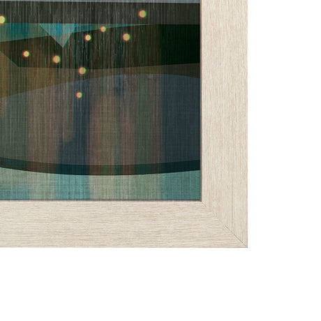 Victoria Go Canada (L) by Mercana Studio a Hand Embellished Decograph Framed Art Print by Mercana at Eve Furniture