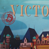 Victoria Go Canada (SM) by Mercana Studio a Hand Embellished Decograph Framed Art Print by Mercana at Eve Furniture