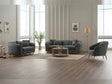 Victoria Gray 3-Piece Living Room Set (Sofa & Loveseat & Chair) by Furnia at Eve Furniture